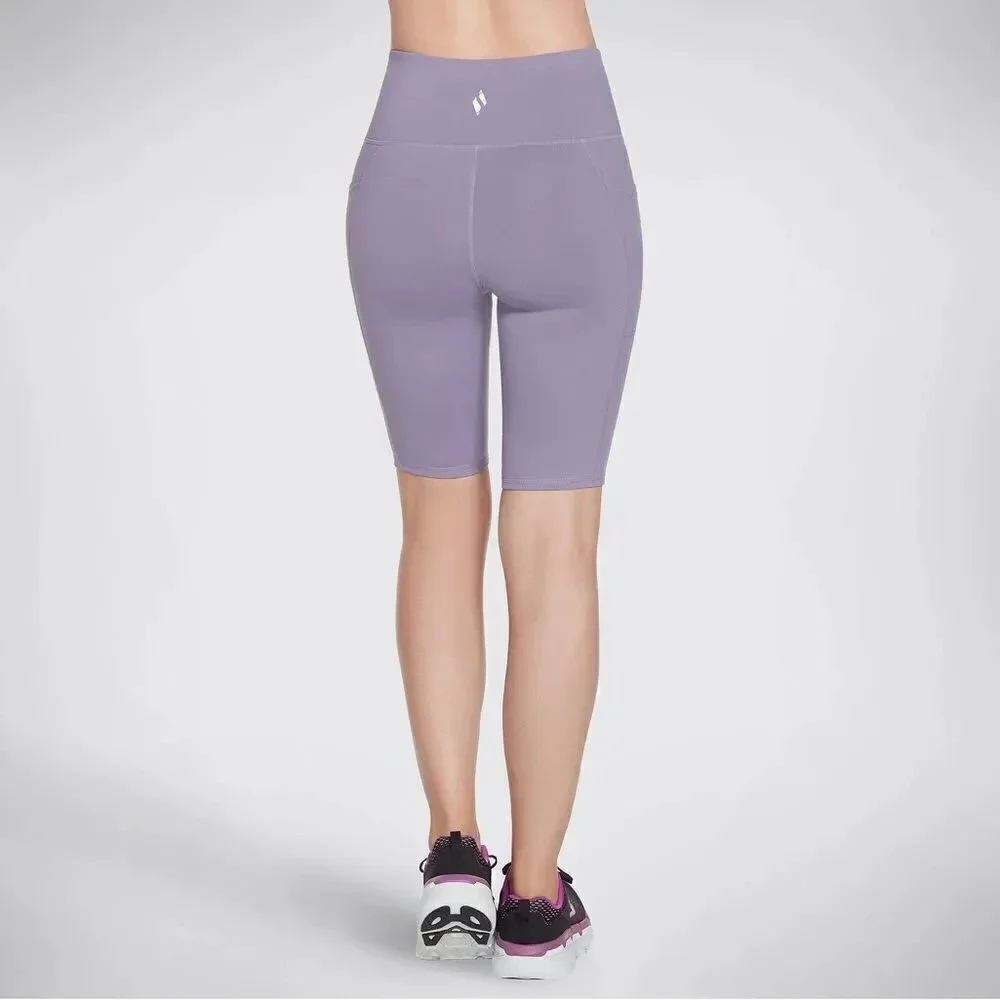 Skechers GO WALK HW 10 Inch Purple Bike Short - Picture 2 of 12